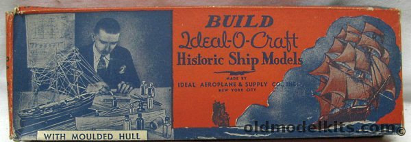 Ideal Aeroplane & Supply Great Republic Clipper - 12 inch Long Wooden Model Kit plastic model kit